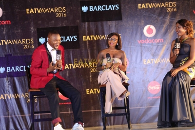 Mahojiano kwenye Red Carpet ya EATV AWARDS